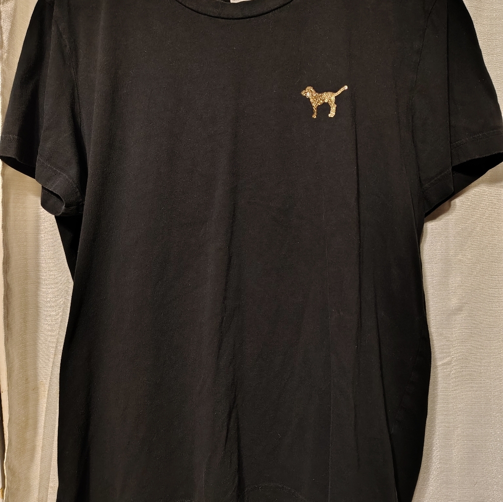 Victoria's Secret Pink Bling Campus Tee Shirt - Picture 7 of 13